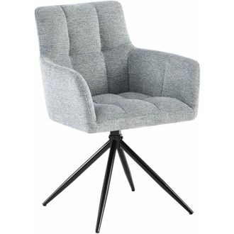 Clp Silla De Comedor Tela Jonah Gris Claro