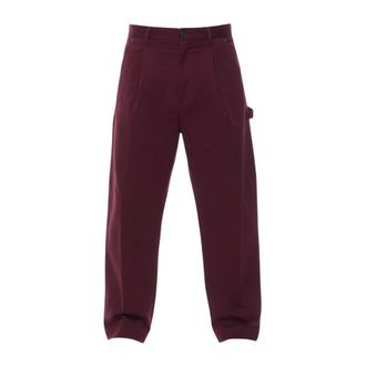 Nine In The Morning Chinos, male, Red, Size: M Giulio Carrot Trousers