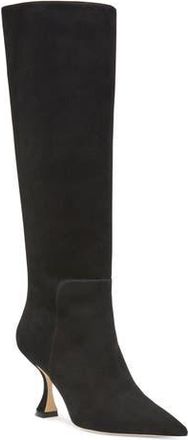 Stuart Weitzman Xcurve 85 Slouch Boot in Black at Nordstrom Rack, Size 9.5