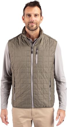 Cutter & Buck Rainier PrimaLoft Mens Eco Insulated Full Zip Puffer Vest