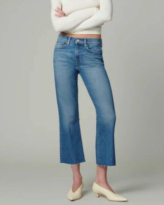Joe's Callie Cropped Bootcut Jeans In Carpe Diem