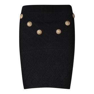 Balmain Mujer, Faldas, Negro, Talla: S