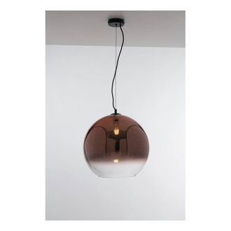 Netlighting Marte Globe Dome Pendant Copper Clear E27