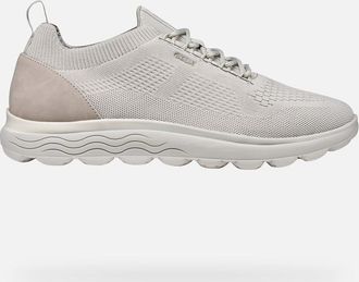 Geox Scarpe Spherica Uomo Grigio Chiaro/grigio