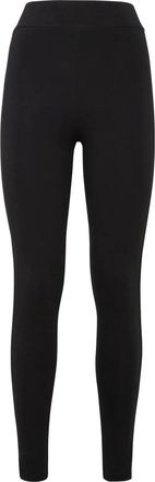 Philipp Plein Broeken, Dames, Zwart, XL, Katoen, High-waist Jersey Leggings
