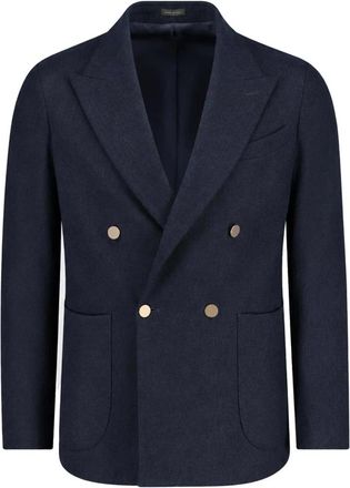 Autore Giacca doppiopetto Hackman - - Jackets - Uomo - Blu - XS