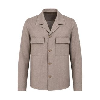 BRIGLIA 1949 Jas met marmer-effect - Heren - Zomerjassen - Grijs - XL - Jassen