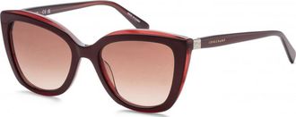 Longchamp Womens LO695S 54 600 Sunglasses - Red - One Size