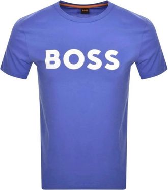 HUGO BOSS Uomo, Top, Viola, L, new