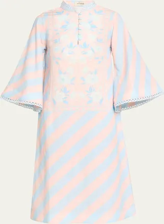 Verandah City Kaftan Midi Dress