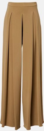 Max Mara Bermuda pleated wide-leg pants