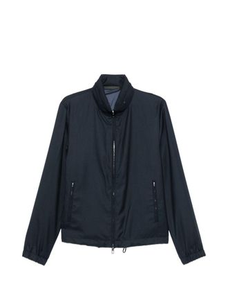 Giorgio Armani Mens Cashmere Silk Blend Blouson Jacket