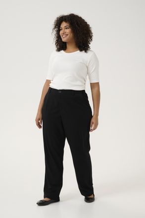 Kaffe Curve Pants Suiting Loose fit Black