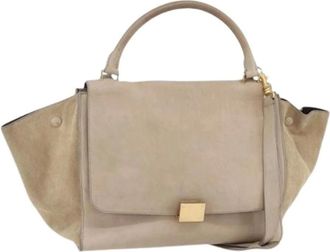 Celine Pre-owned Handbags, female, Beige, Size: ONE SIZE Pre-owned Vintage Handbag