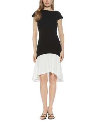 Alexia Admor Renata Cap Sleeve Flared Dress