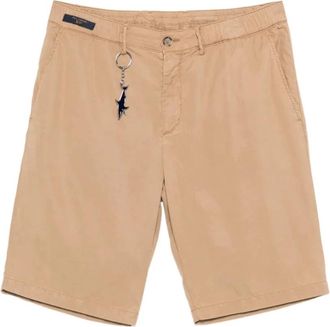 Paul & Shark Bermuda Shorts - Heren - Korte Broeken - Bruin - M - Korte Broeken