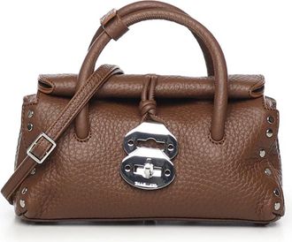 Zanellato Handbags - Dames - Handtassen - Bruin - ONE Size - Leer - Tassen