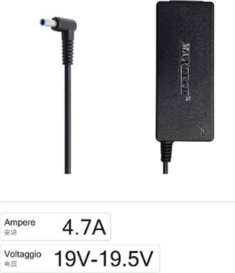 Trade Shop Trade Shop - Caricabatteria Alimentatore Compatibile Per Pc Computer Notebook Hp 90w Pc-ca016