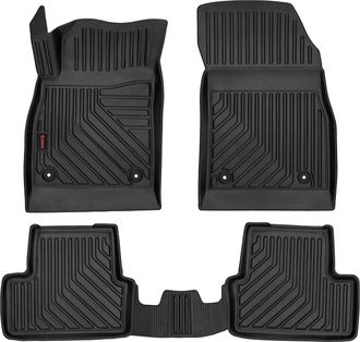 OEM Alfombrillas De Goma 3d Para Coche: Opel Astra J (hatchback, Sed&aacute;n, Familiar, Deportivo, 2009-2015) - Borde De 5 Cm