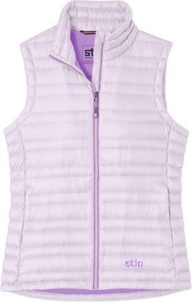 Stio | Womens Pinion Down Vest, Size Extra Large in Lavender Haze