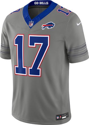 Nike Josh Allen Buffalo Bills Nike Mens Dri-FIT NFL Limited Jersey in Grey | 37NM0IUP81F-8CH