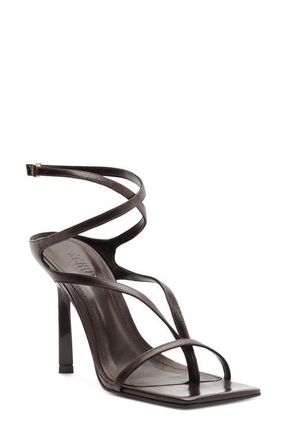 Schutz Amalfi Ankle Strap Sandal in Root Brown at Nordstrom, Size 6.5