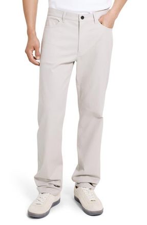 Theory Raffi Twill Pants in Silver Cloud - Uqa at Nordstrom, Size 34 X