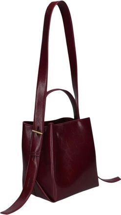 Hvisk Tassen, Dames, Rood, ONE Size, Polyester, Molly Raw Structure Crossbody