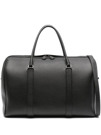 The Row Iowa leather luggage bag - Black