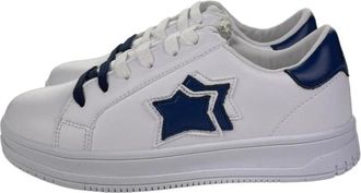 Atlantic Stars Schoenen, Dames, Wit, 39 EU, Sneakers met Atlantische sterren