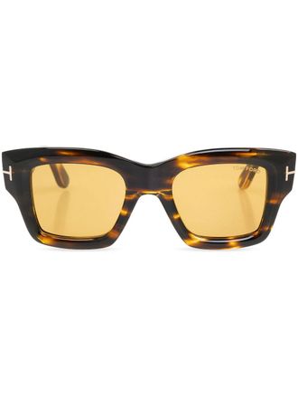 Tom Ford Eyewear Occhiali da sole FT1154 squadrati - Marrone
