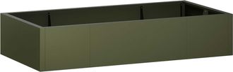 vidaXL Muro De Contenci&oacute;n 6 Uds. 200 X 100 X 30 Cm Acero Verde Oliva Vidaxl