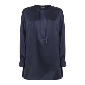 Giorgio Armani Tunics, female, Blue, Size: XL Giorgio Armani Shirts