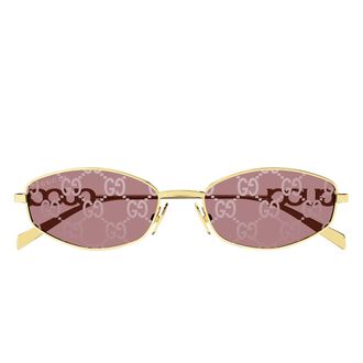 Gucci Sunglasses Gg1802 S 002 Gold/Red Women