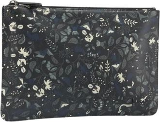 Fendi Pre-owned Clutches, female, Black, Size: ONE SIZE Pre-owned Leather Clutch