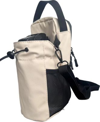 Generic Magnetic Gym Bag for Men and Women, with Cell Phone Magnet Suitable, with Shoulder Strap for Travel, Sports, Work, Fitness (White)