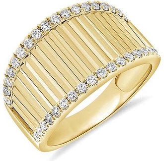 Sabrina Designs 14K 0.33 Ct. Tw. Diamond Dome Ring