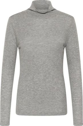 Soaked In Luxury Truien & Vesten, Dames, Grijs, S, Leer, Inana High Neck