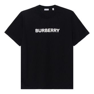 Burberry (WMNS) Burberry 25 Cotton Logo T-Shirt Black 80803241