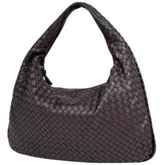Bottega Veneta Pre-owned Shoulder Bags, female, Brown, Size: ONE SIZE Pre-owned Vintage Shoulder Bag