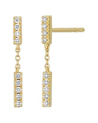 Bony Levy Bardot 18K 0.15 Ct. Tw. Diamond Drop Earrings