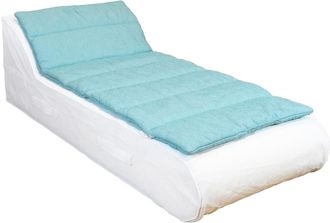 MX HOME Cubrecama para div&aacute;n de 1 plaza - Azul cielo