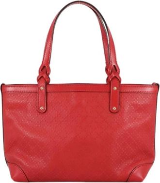 Gucci Pre-owned Handbags, female, Red, Size: ONE SIZE Pre-owned Handbag