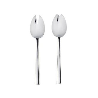 Mepra Levantina Salad Serving Set - 2 Pieces in Silver at Nordstrom