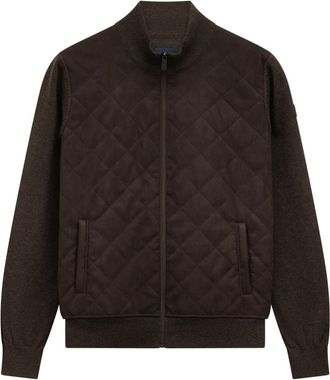 State of Art Cardigan - Heren - Vesten - Bruin - XL - Truien & Vesten