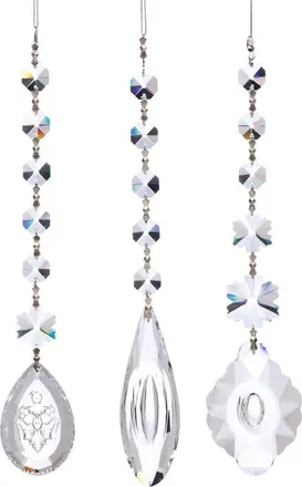 Mark Roberts Jewel Crystal Drop Ornament, Set of 6 in Clear at Nordstrom