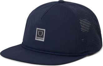 Brixton Journey MP Performance Snapback Hat in Midnight Blue at Nordstrom