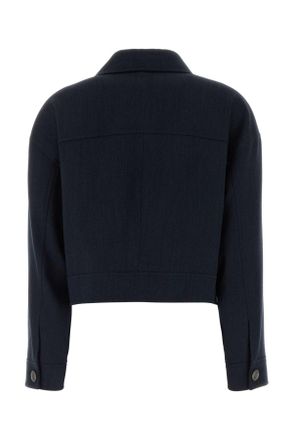 Brunello Cucinelli Outerwear Blazer - Navy