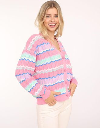 Zwillingsherz Strickjacke