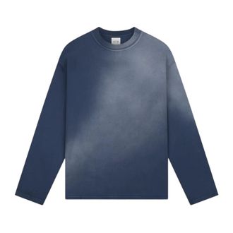 Arte Stencil Sunfade Longsleeve - Heren - Tops - Blauw - Maat: L Katoen